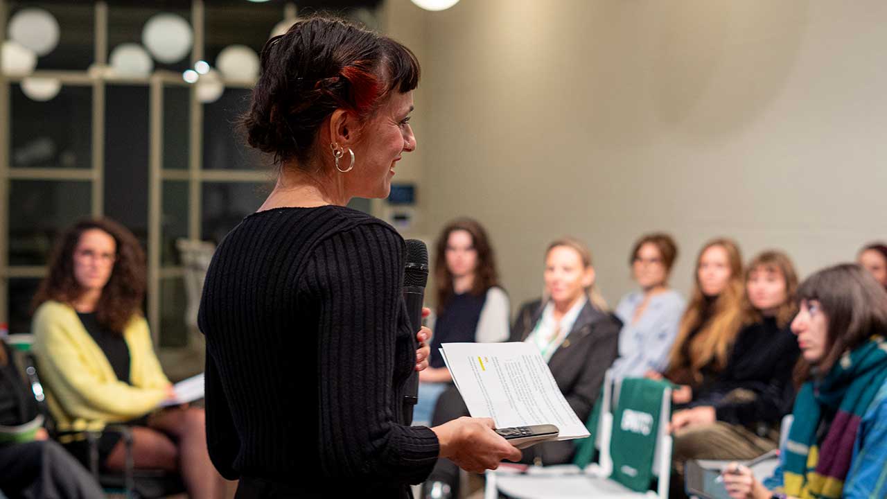 Dafne Saldaña, arquitecta y consultora de género en Equal Saree